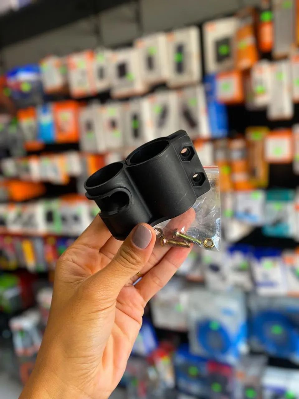 CADEADO COM TRAVA U-LOCK PARA BIK E MOTO  - Foto 2