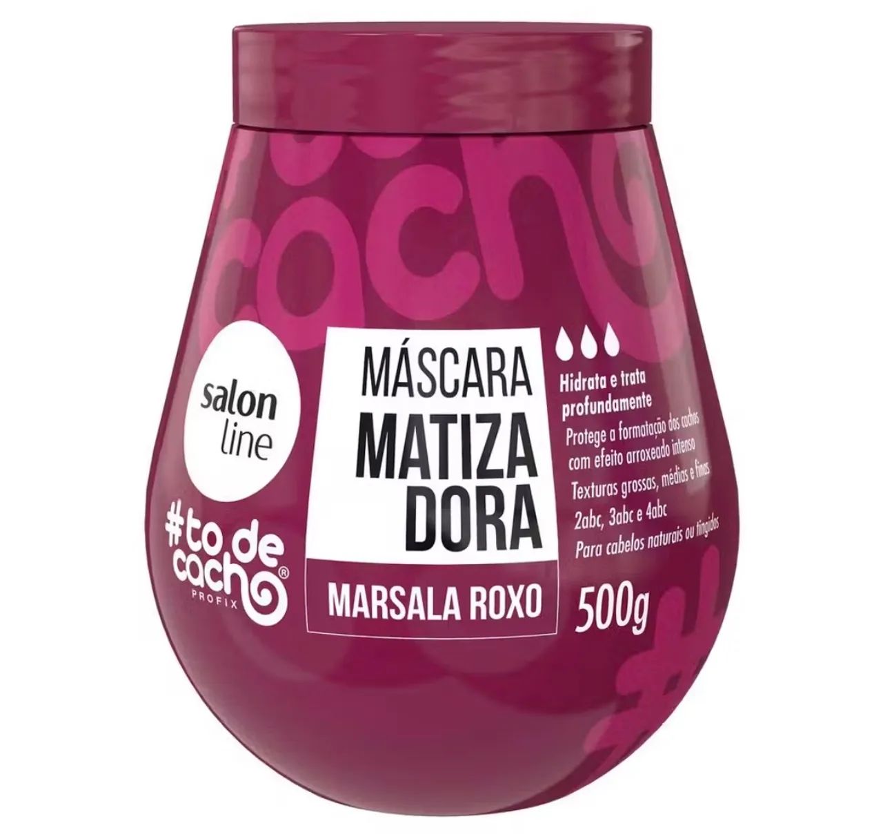 Matizador Masala Roxo e Vermelho Cereja Salon Line  - Foto 2