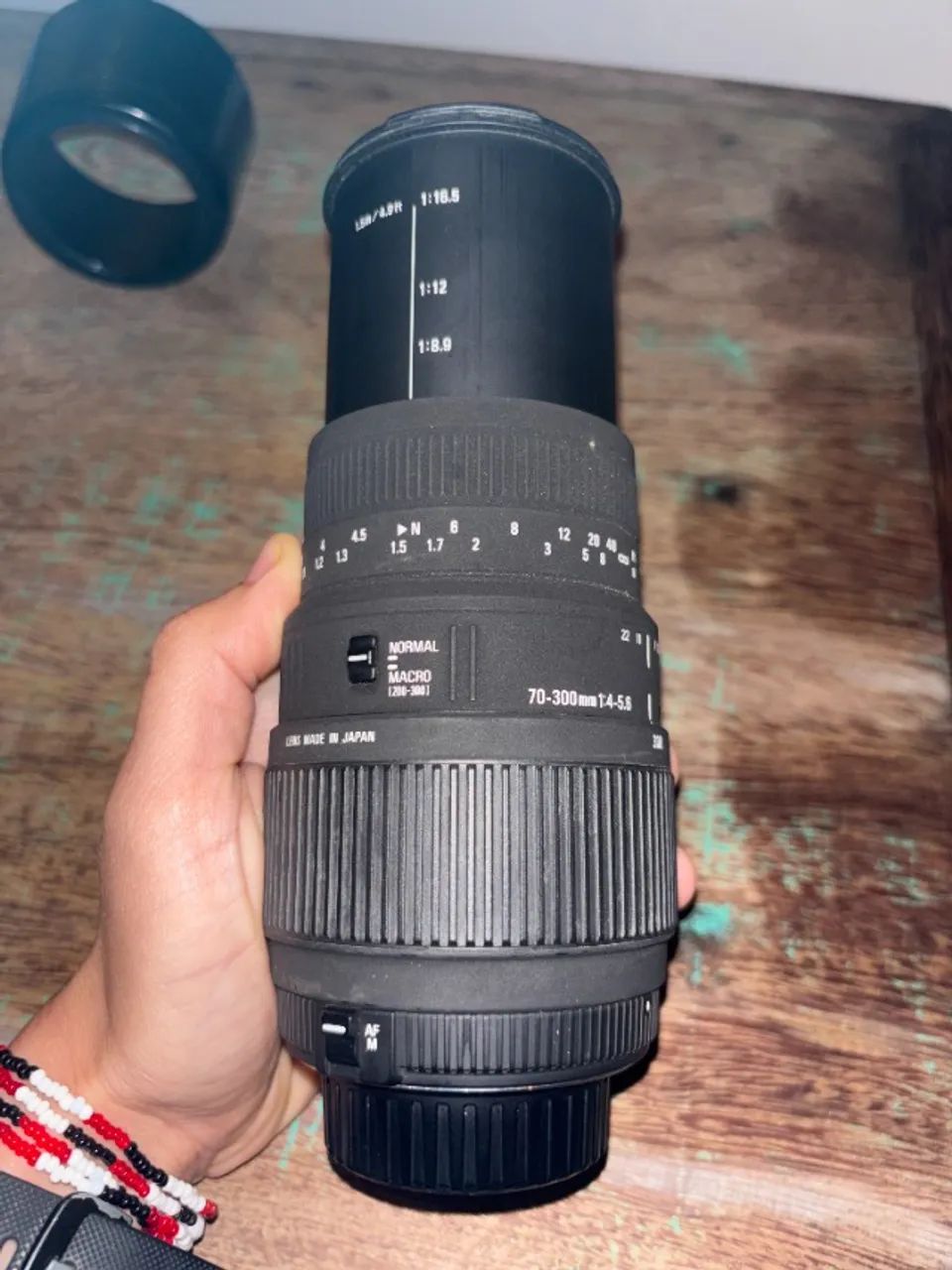 Teleobjetiva SIGMA 70-300 (com parasol e case de proteção) - Foto 2