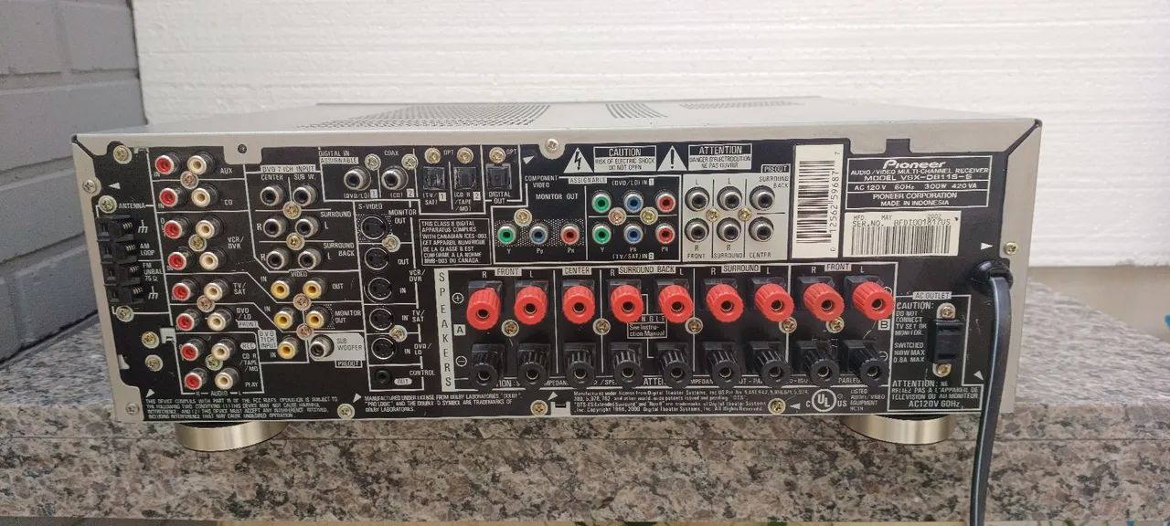 Vendo receiver pioneer vsx_d811s - Foto 4