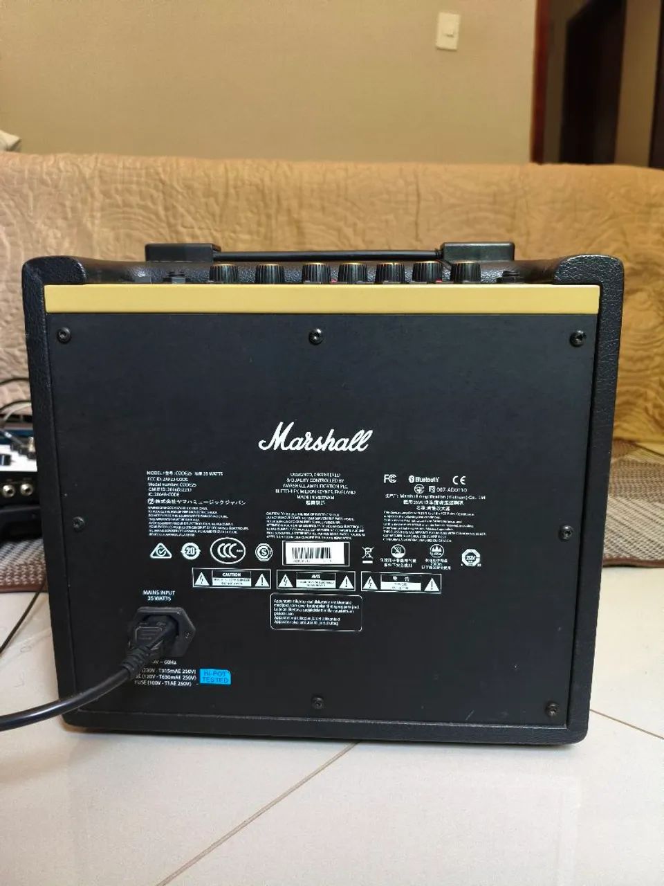 Amplificador Marshall Code 25 - Foto 2