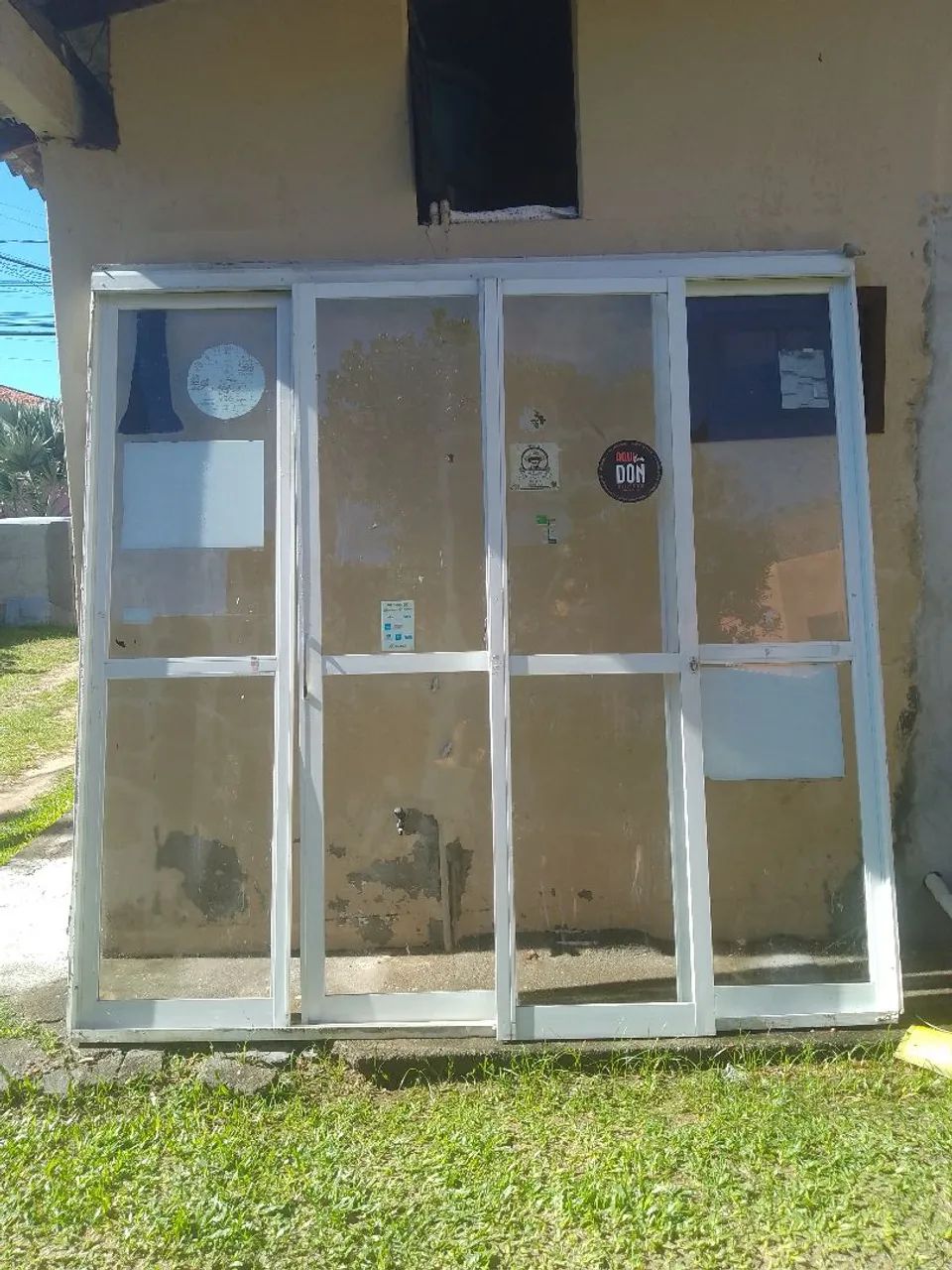 Porta de vidro e esteira de proteção 2.30/2.40 - Foto 3