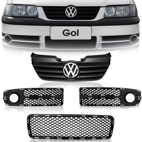 Kit Grade Dianteira VW Gol G3 / Parati G3 Fase 2 / 04 peças