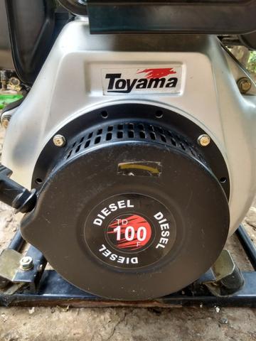 Motobomba auto escovante Diesel Toyama - Foto 2