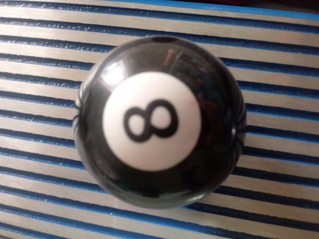 Manopla bola 8 gol/opala rosca 3/8