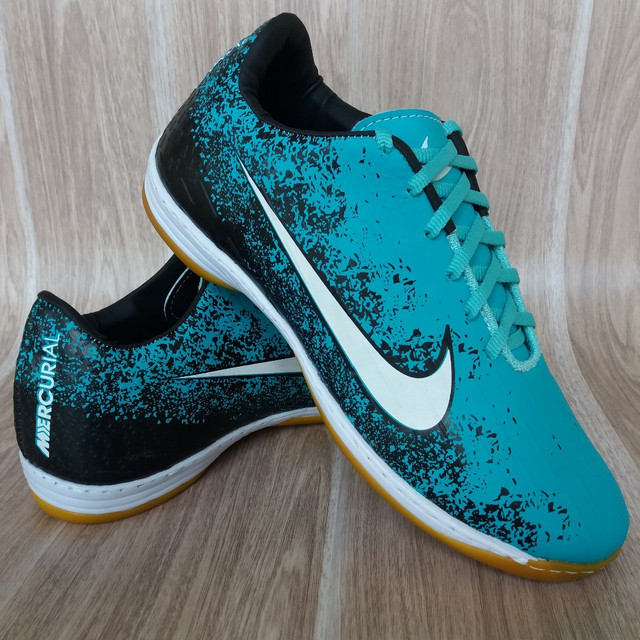 tenis nike futsal verde