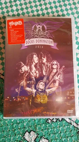 DVD AEROSMITH ROCKS DONINGTON 2014 LACRADO