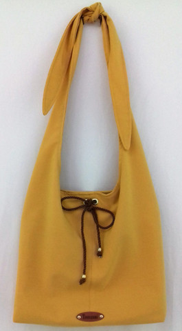 Bolsa Saco Em Tecido Cor Mostarda Bolsas Malas E Mochilas Tijucas 803237640 Olx