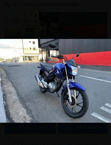 HONDA CG 150 FAN FLEX ZERO KM.