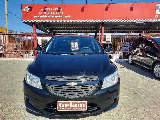 ÔNIX LS 1.0 2015, COMPLETO, MULTIMÍDIA. REVISADO .PRETO. 68.654KM.
