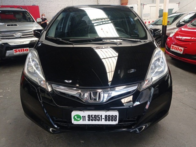 FIT 1.5 EX AUTOMATICO 2014 PRETA 2 DONA COMPLETO CONFIRA