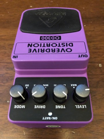 behringer overdrive distortion od300