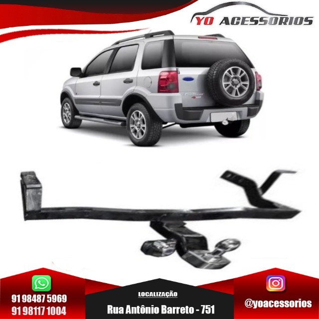 Engate Reboque Fixo Ecosport 2003 - 2012