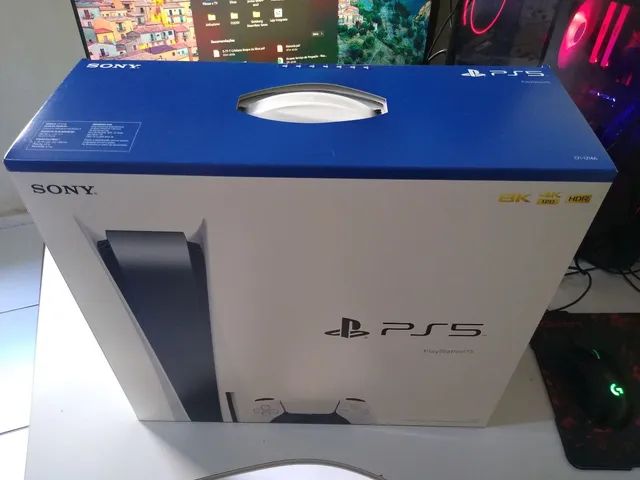 PS5 Versão Disco Lacrado na Caixa Garantia 1 ano