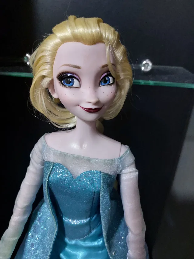 Boneca Elsa Frozen Disney 40 cm Bebê Importados