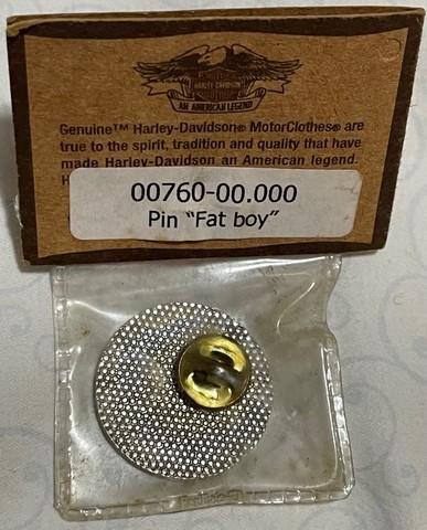 PIN Original Harley Davidson ?Fat Boy? - Foto 3