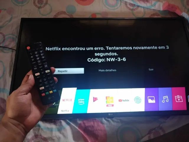 Smart TV LG 43 Polegadas com Netflix - Áudio, TV, vídeo e fotografia -  Itapuã, Salvador 1253304790