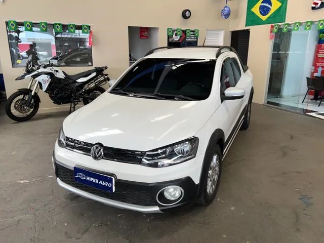 Comprar Picape Volkswagen Saveiro 1.6 16v G6 Cross Cabine Estendida Flex  Branco 2017 em Ribeirão Preto-SP