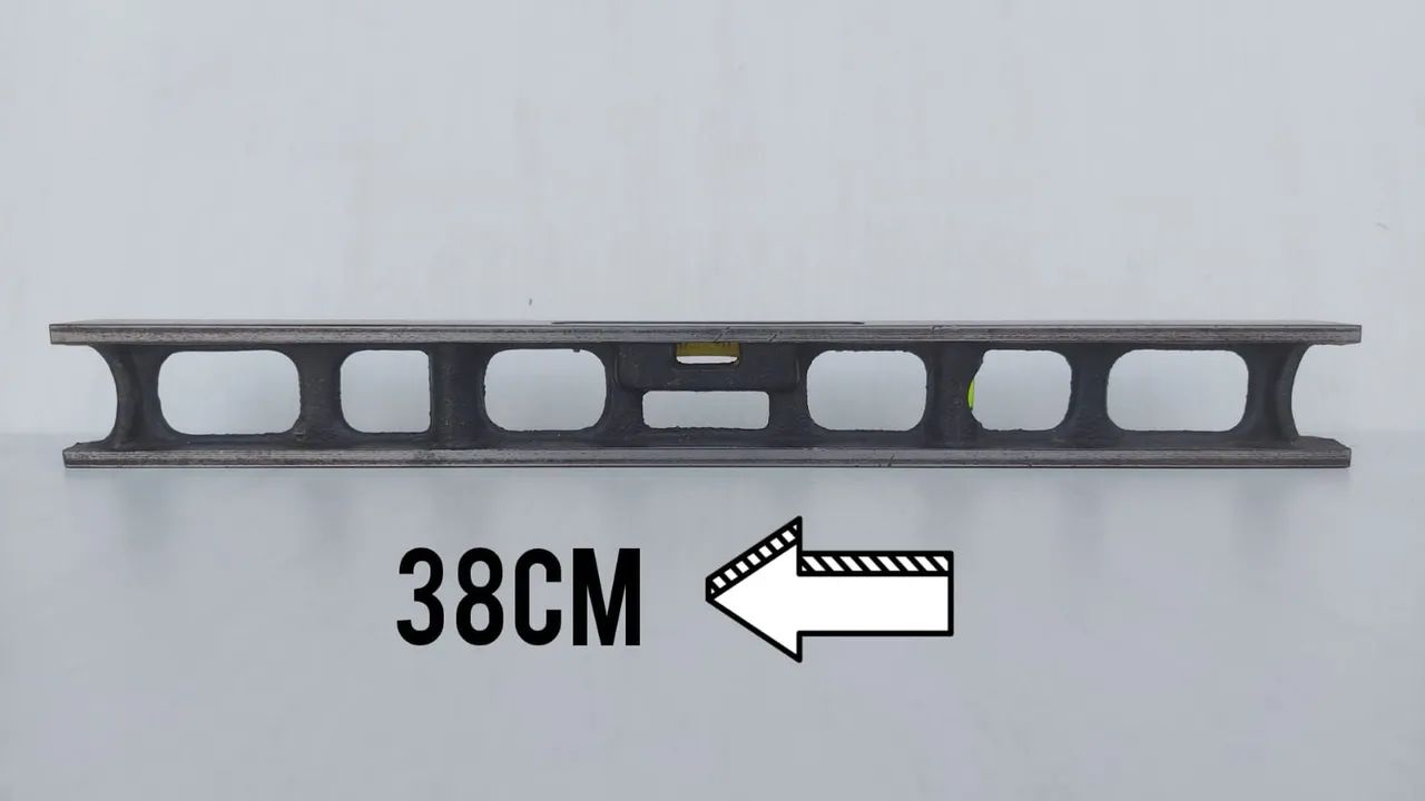 Nível bolha em ferro fundido Made in Japan - Foto 6