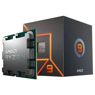 Processador Am5 Amd Ryzen 9 7900, 3.7 Ghz, Max Turbo 5.4 Ghz, 076 Mb Cache, Com Vídeo Inte