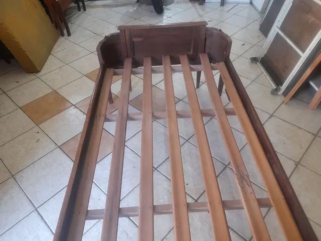 Cama art noveau original em ótimo estado - Foto 4