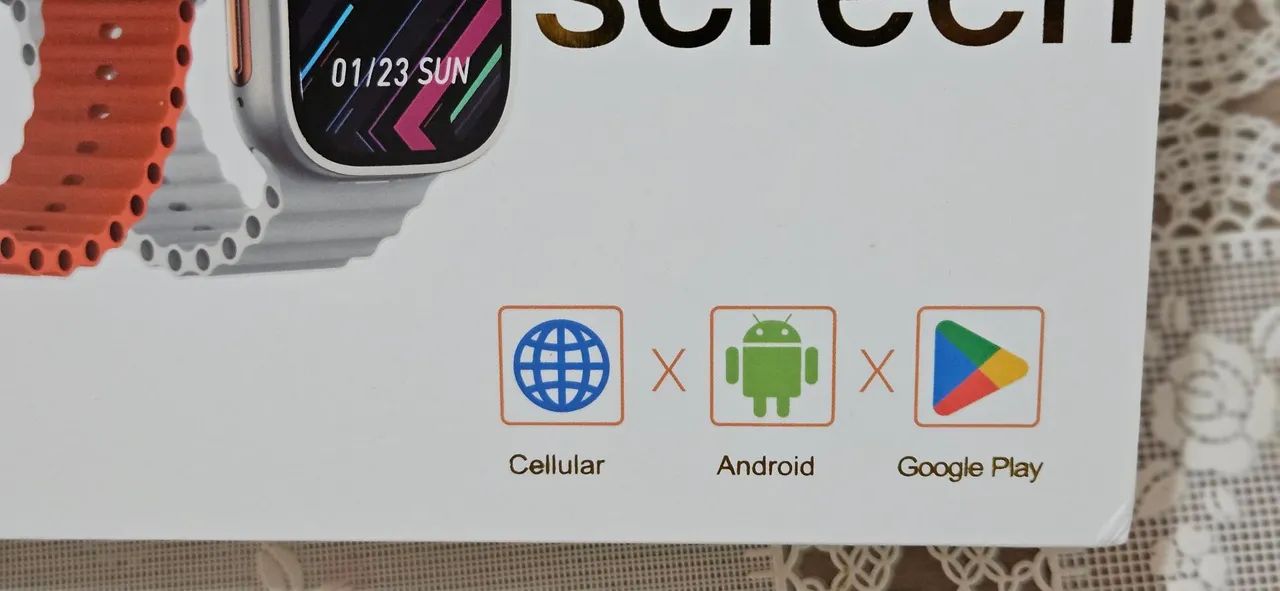 Smartwatch 4g tela curvada - Foto 2