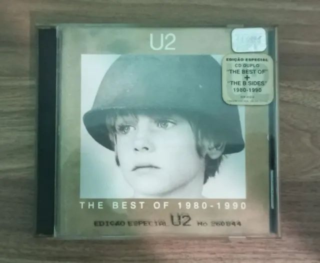 CD U2 - The Best Of 1980-1990 & B-Sides (CD Duplo - Edição