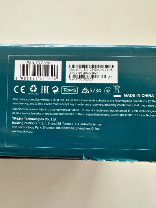 Switch 24 Portas Gigabit TP-Link TL-SG1024D - Foto 3