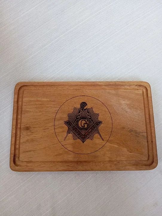 Placas entalhadas brasões de família tábuas de churrasco fachada e muito mais - Foto 3