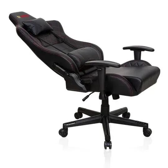Cadeira Gamer Reclinável GT Black com Almofadas de Pescoço e Lombar | GT Gamer - WZetta - Foto 3