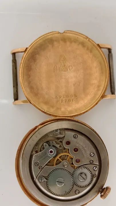 Relógio Movado caixa ouro rosado modelo Calatrava  - Foto 3