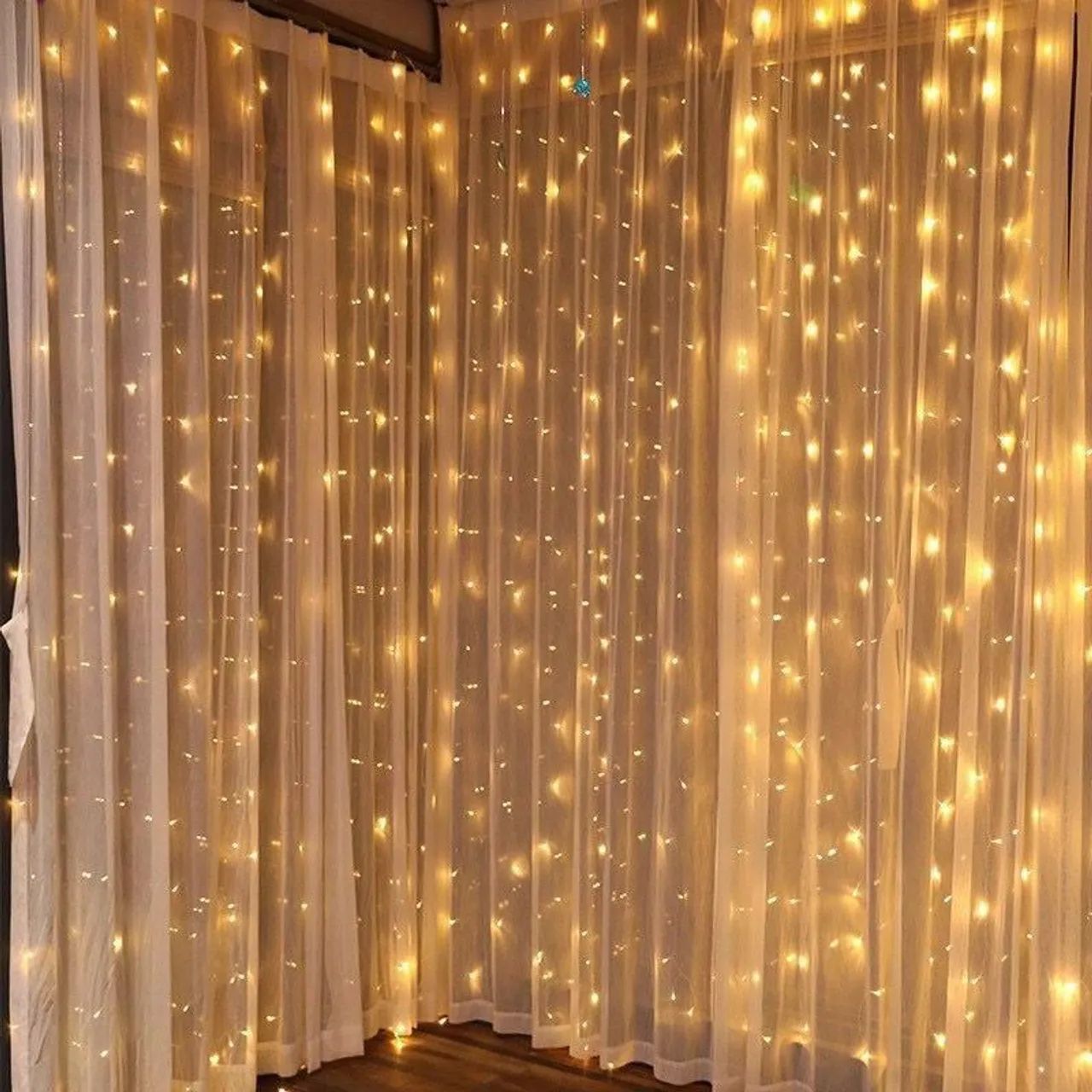 Cortina de Led 3×3m $130 - Foto 4