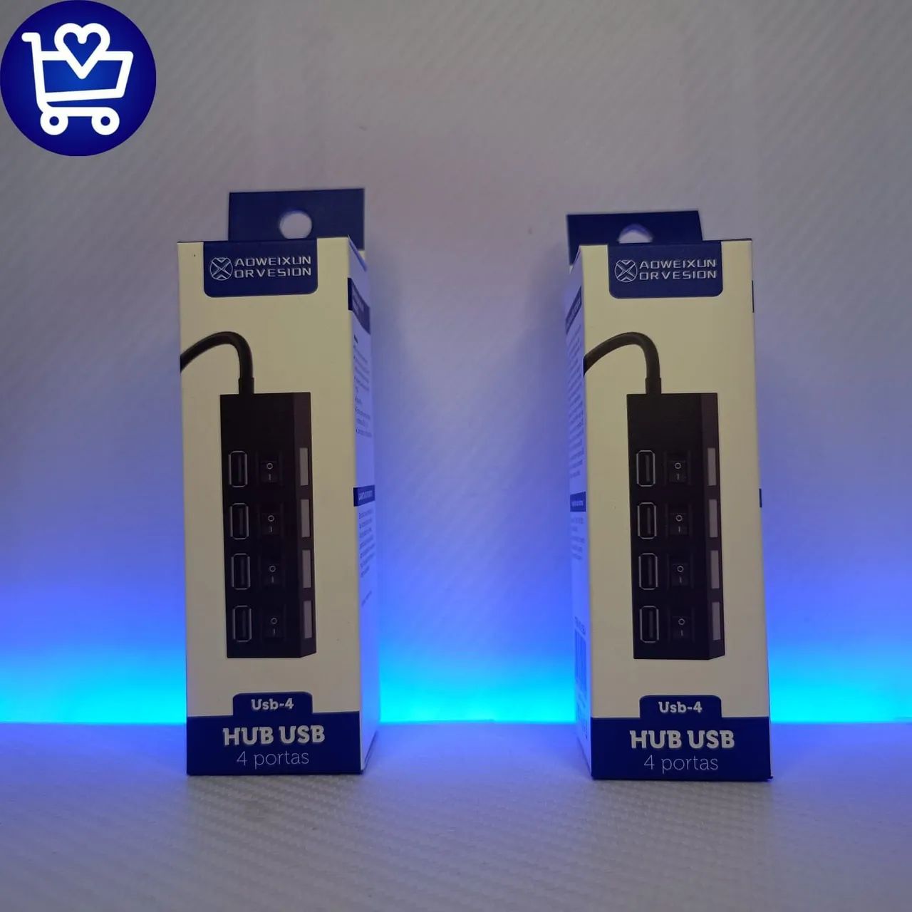 Hub USB 4 Portas - Novo (entrega grátis) - Foto 3