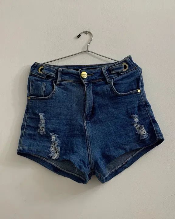 Calça Jeans - Sal e pimenta 34/36