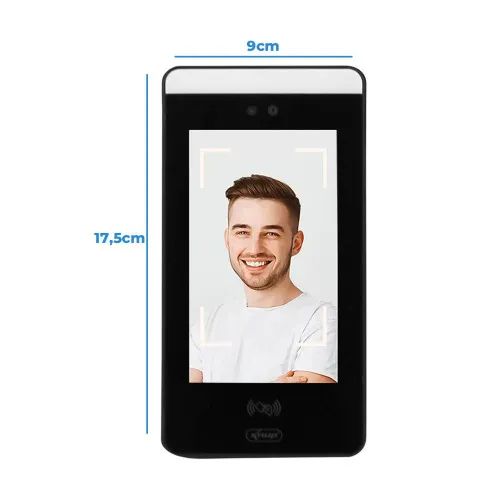 Ponto Digital e Controle de Acesso Com Biometria Tela Touch Knup-1035 - Foto 2