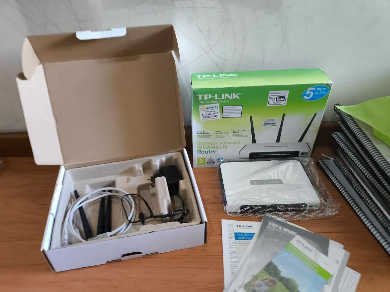 Roteador wireless TP-Link 300MabapS Advanced