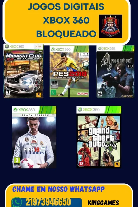 Jogos de xbox 360