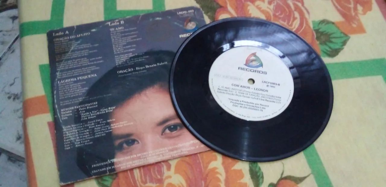Vinil Leonor - Com Amor - Foto 3