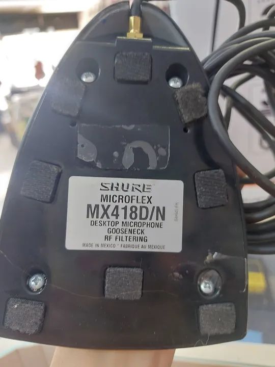 Microfone de mesa Shure Microflex MX418D/N - Foto 2