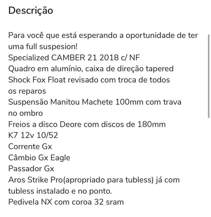 MTB SPECIALIZED FULL SUSPENCION - Foto 5