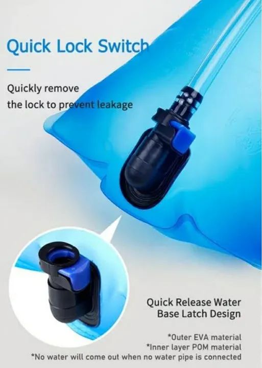 Hidratador tipo camelbak 3l - Naturehike - Foto 2