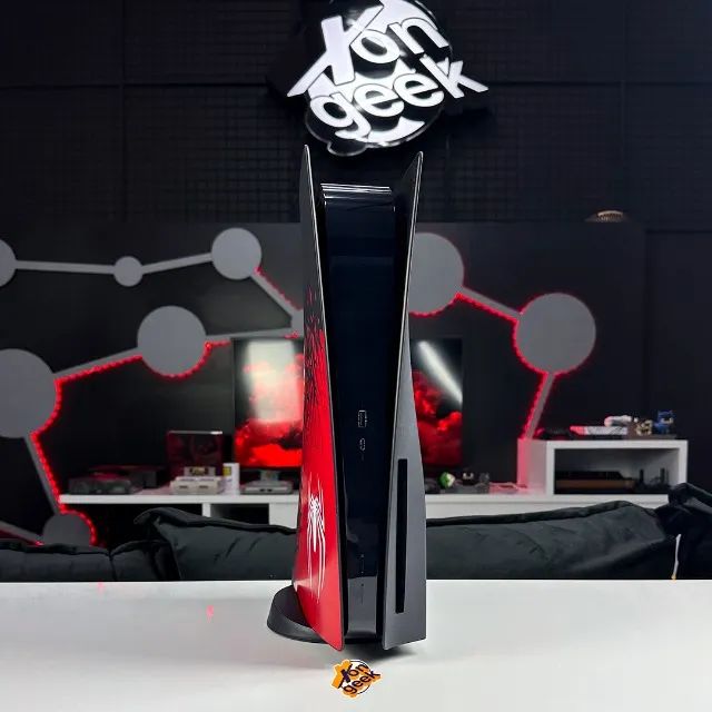 PS5 825GB Edição Limitada Spider Man 2, Com Leitor (Seminovo) | Item de Colecionador! - Foto 3