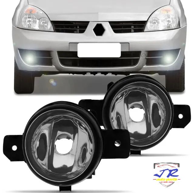 Par Farol de Milha Clio Hatch Sedan 03 04 05 06 07 08 09 10 11 12 Auxiliar Neblina  - Foto 2