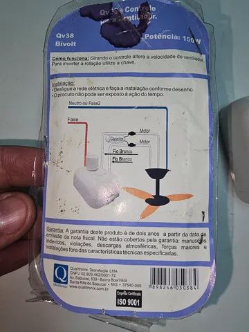 Controle ventilador 150w - Foto 2