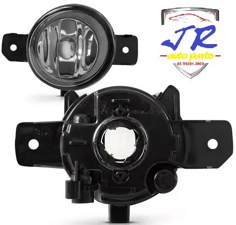 Par Farol de Milha Clio Hatch Sedan 03 04 05 06 07 08 09 10 11 12 Auxiliar Neblina  - Foto 6