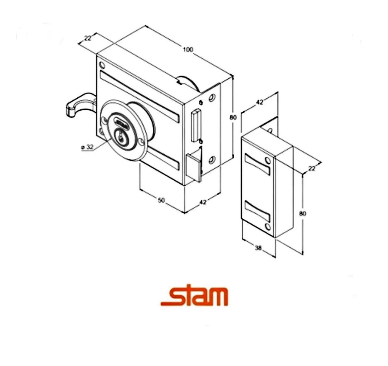 Fechadura de portão social  - Foto 5
