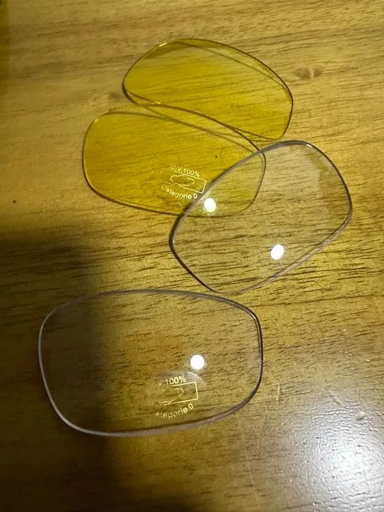 Óculos de Ciclismo Preto 3 Lentes 1 Polarizada - Foto 3