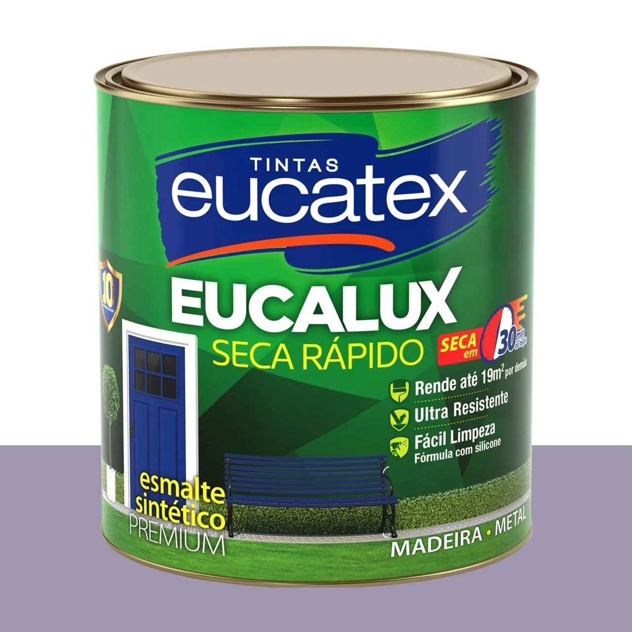 Tinta Esmalte Sintético Bril. Eucatex Entardecer 800 ml