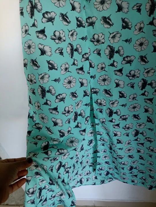 vestido longo estampado   - Foto 3