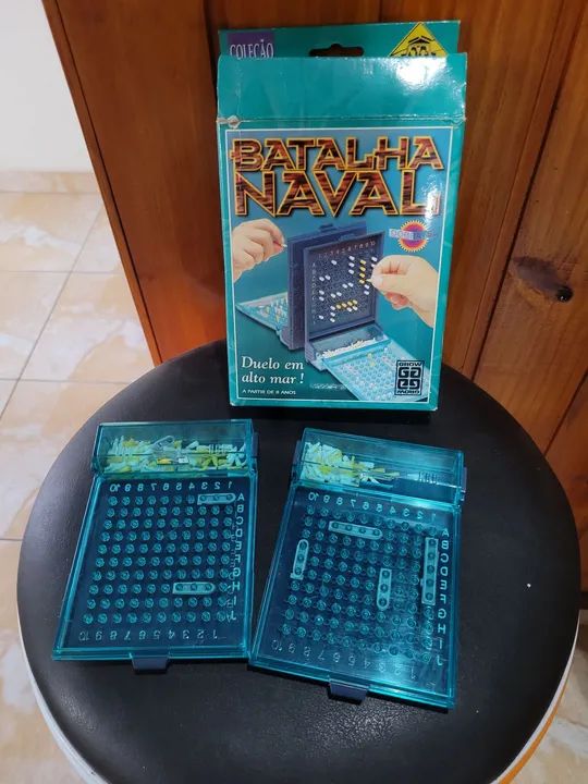 Jogo de Tabuleiro Batalha Naval Dobravel - Grow - Foto 2